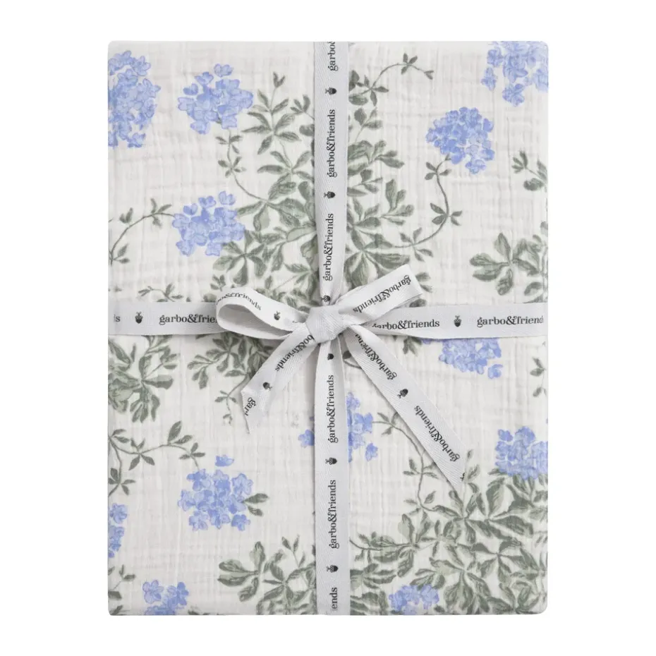 Drap-housse Plumbago Muslin, 90x200x30 cm