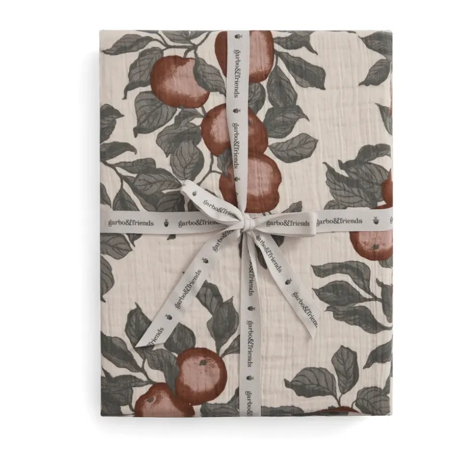 Drap-housse Pomme Muslin, 160x200x30 cm