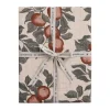 Drap-housse Pomme Muslin, 60x120x20 cm