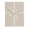 Drap-housse Stripe Mauve, 60x120x20 cm