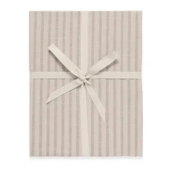 Drap-housse Stripe Mauve, 90x200x30 cm
