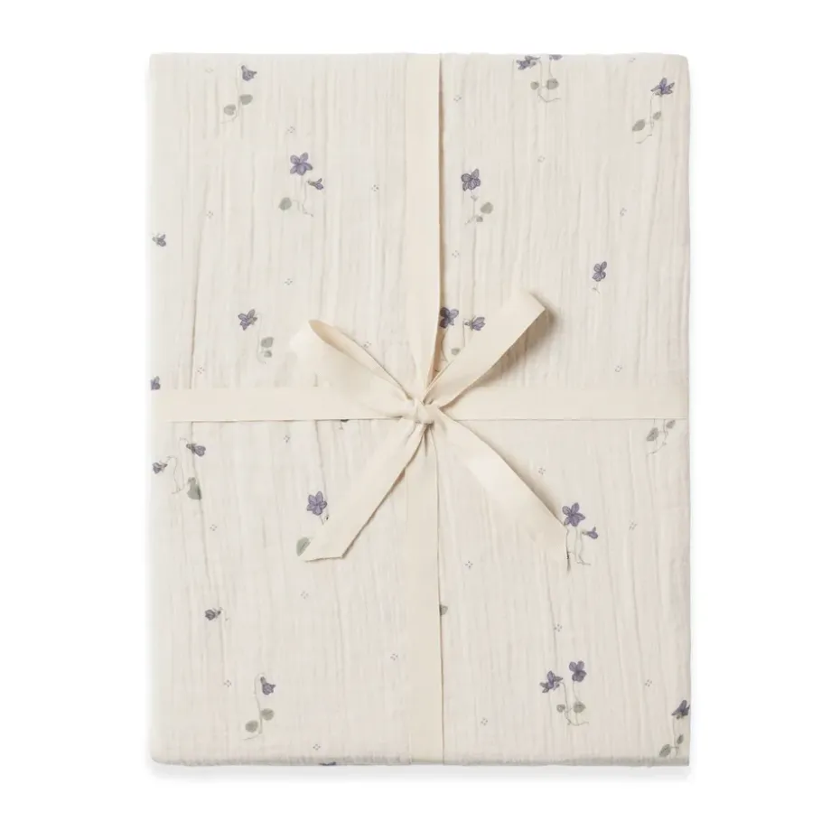 Drap-housse Viola Muslin, 160x200x30 cm