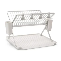 Egouttoir à vaisselle pliable Sinkside 51 cm, Gris clair
