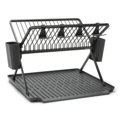 Egouttoir à vaisselle pliable Sinkside 51 cm, Gris foncé