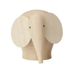 Eléphant en bois Nunu, moyen