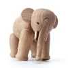 Eléphant Kay Bojesen petit, chêne