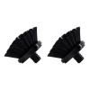 Embout tête de brosse à vaisselle Merak Lot de 2, Noir