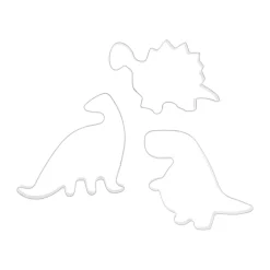 Emporte pièces dinosaure Nordwik, 3 pièces, Acier inoxydable