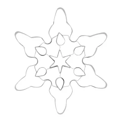 Emporte-pièce Nordwik flocon de neige, Moyen