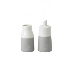 Ensemble à sucre et lait Coffee Studio, blanc-gris