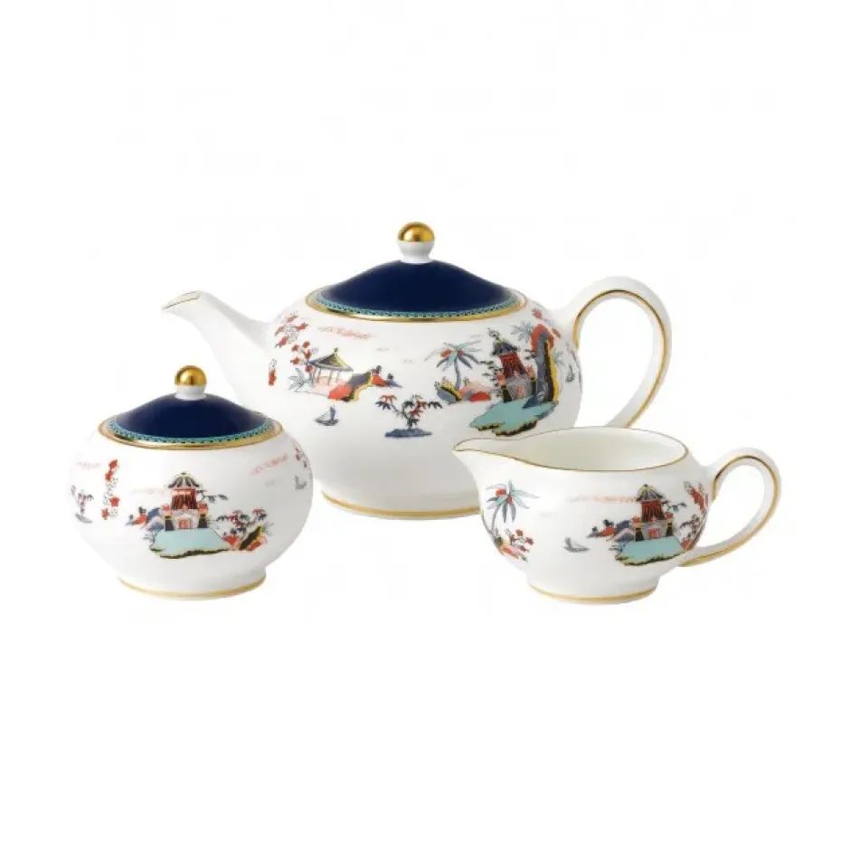 Ensemble à thé Wonderlust 3 pièces, 3 pièces