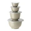 Ensemble de bols Margrethe, lot de 4, Humus