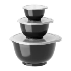 Ensemble de bols Margrethe, lot de 3, Noir