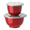 Ensemble de bols Margrethe, lot de 2, Rouge
