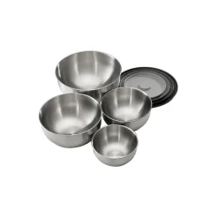 Ensemble de bols Nest prep & store, 8 pièces, Acier