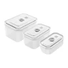 Ensemble de boîtes sous vide en plastique Zwilling, 3 boîtes