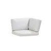 Ensemble de coussins Connect pour module d'angle, Cane-Line Natté white