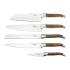 Ensemble de couteaux de chef Laguiole By Hâws 5 pièces, Olive