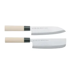 Ensemble de couteaux santoku & nakiri Satake Houcho, 2 pièces