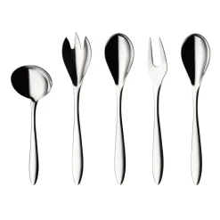 Ensemble de couverts à servir Maria 5 pièces, Acier inoxydable