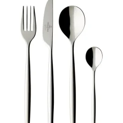 Ensemble de couverts Metro Chic 24 pièces, Acier inoxydable