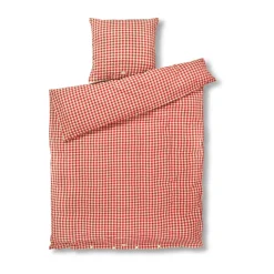 Ensemble de lit Bæk&Bølge 150x210 cm, Rouge-jaune