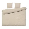 Ensemble de lit Daisy 220x220 cm, Sable-blanc
