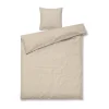 Ensemble de lit Daisy 150x210 cm, Sable-blanc