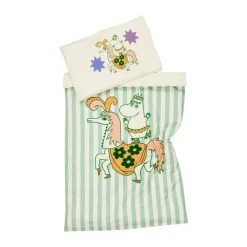 Ensemble de literie Moomin 85x125 cm, Cirkus randigt