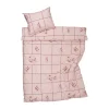 Ensemble de literie Moomin 150x210 cm, Lilla My rutig