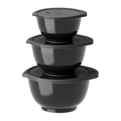Ensemble de mini-bols Margrethe, lot de 3, Black edition
