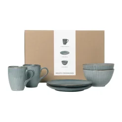 Ensemble petit-déjeuner Nordic Sea pour deux, 6 pièces