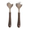 Ensemble pour salade Astrid, Marron-argent