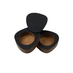 Ensemble sel & poivre Curve lot de 2, Naturel-noir anthracite