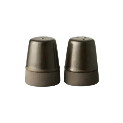 Ensemble sel et poivre Raw, Metallic brown