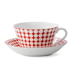 Ensemble tasse à thé Eva, Tasse à thé + soucoupe