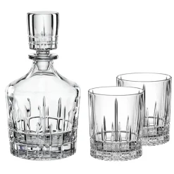 Ensemble whiskey Perfect Serve 3 Pièces, Transparent