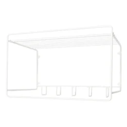 Etagère à chapeaux Uptown, Blanc