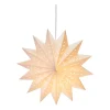 Etoile de l'avent Alfa blanc, 60 cm