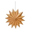 Etoile de l'avent Alfa marron, 60 cm