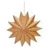 Etoile de l'avent Alfa marron, 50 cm