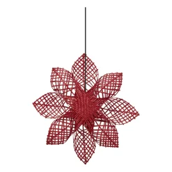 Etoile de l'avent Anna rouge, 82 cm