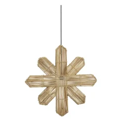 Etoile de l'avent Vega nature, 69 cm