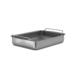 Eva Trio Professional poêle longue avec grille, 22x30 cm