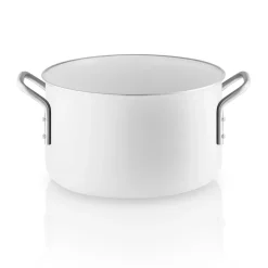 Eva Trio White Line marmite en céramique antiadhésive, 3,8 L
