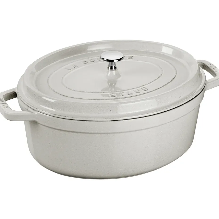 Fait-tout Staub White Truffle oval, 8 l