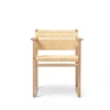Fauteuil BM62, Rotin-pieds laqués