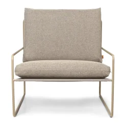 Fauteuil Desert, Cashmere-Dark sand