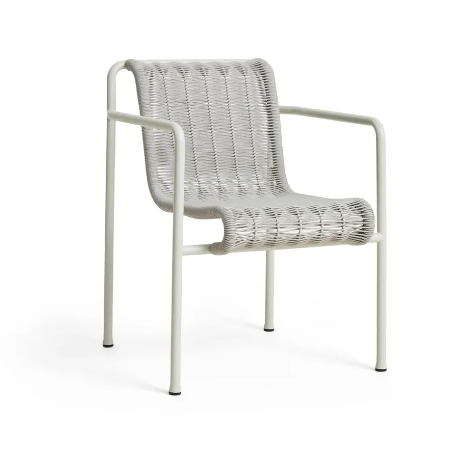 Fauteuil Dining Palissade Cord HAY, Sky grey