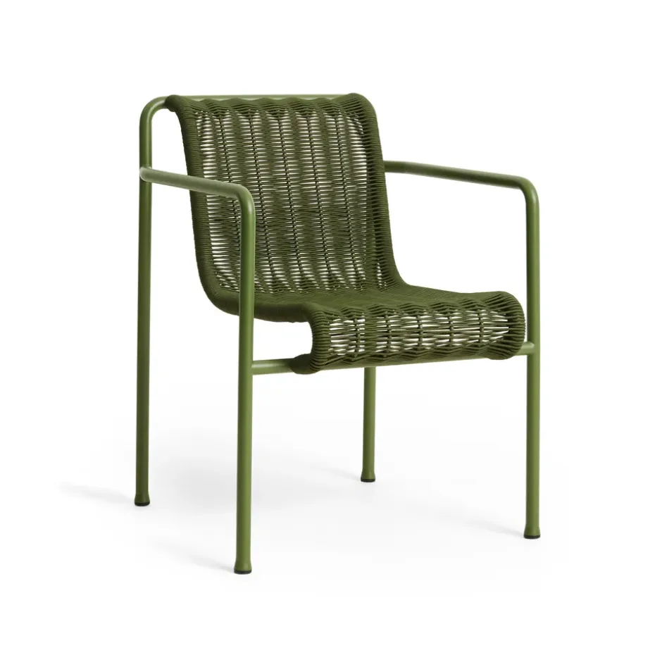 Fauteuil Dining Palissade Cord HAY, Olive